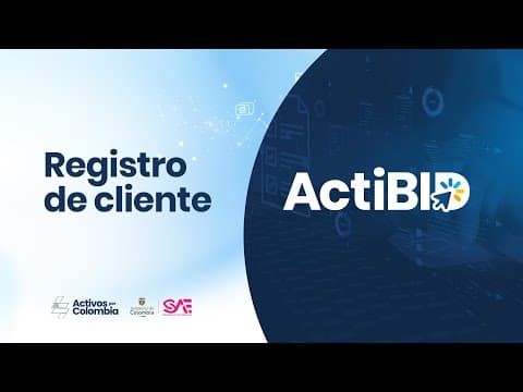 REGISTRO - ACTIBID